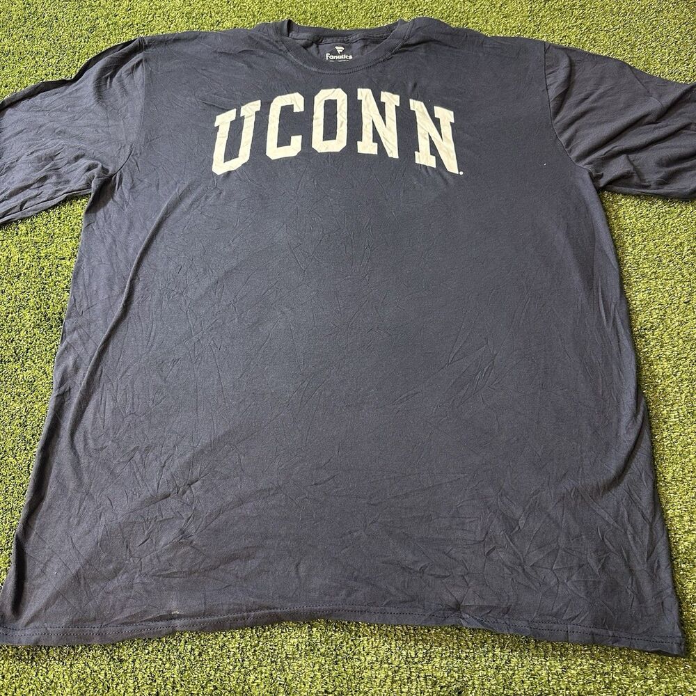 Fanatics UCONN Huskies Size 2XL Long Sleeve Shirt NWOT
